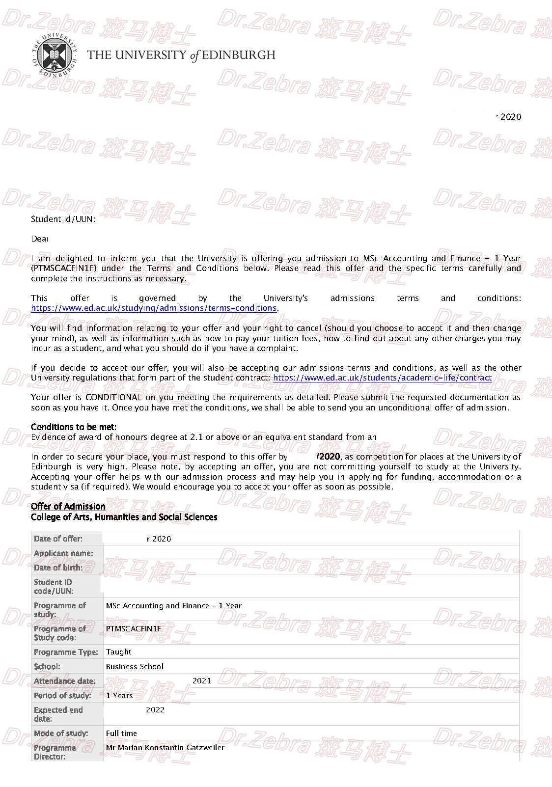 斑马博士、斑马博士留学中心、University of Edinburgh、 Msc Accounting and Finance、爱丁堡大学、会计与金融硕士 斑马博士、斑马博士留学中心、University of Edinburgh、 Msc Accounting and Finance、爱丁堡大学、会计与金融硕士