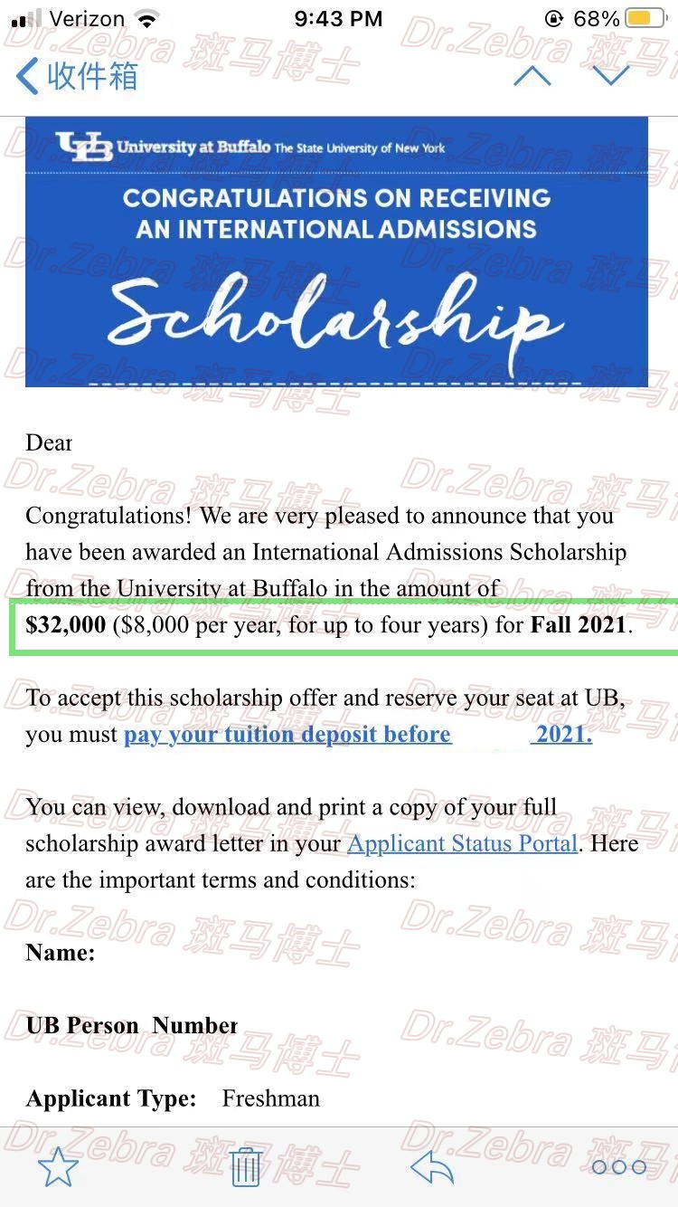 斑马博士、斑马博士留学中心、纽约州立大学布法罗分校、University at Buffalo,the State University of New York、 Business Administration 、32000美金奖学金 斑马博士、斑马博士留学中心、纽约州立大学布法罗分校、University at Buffalo,the State University of New York、 Business Administration 、32000美金奖学金