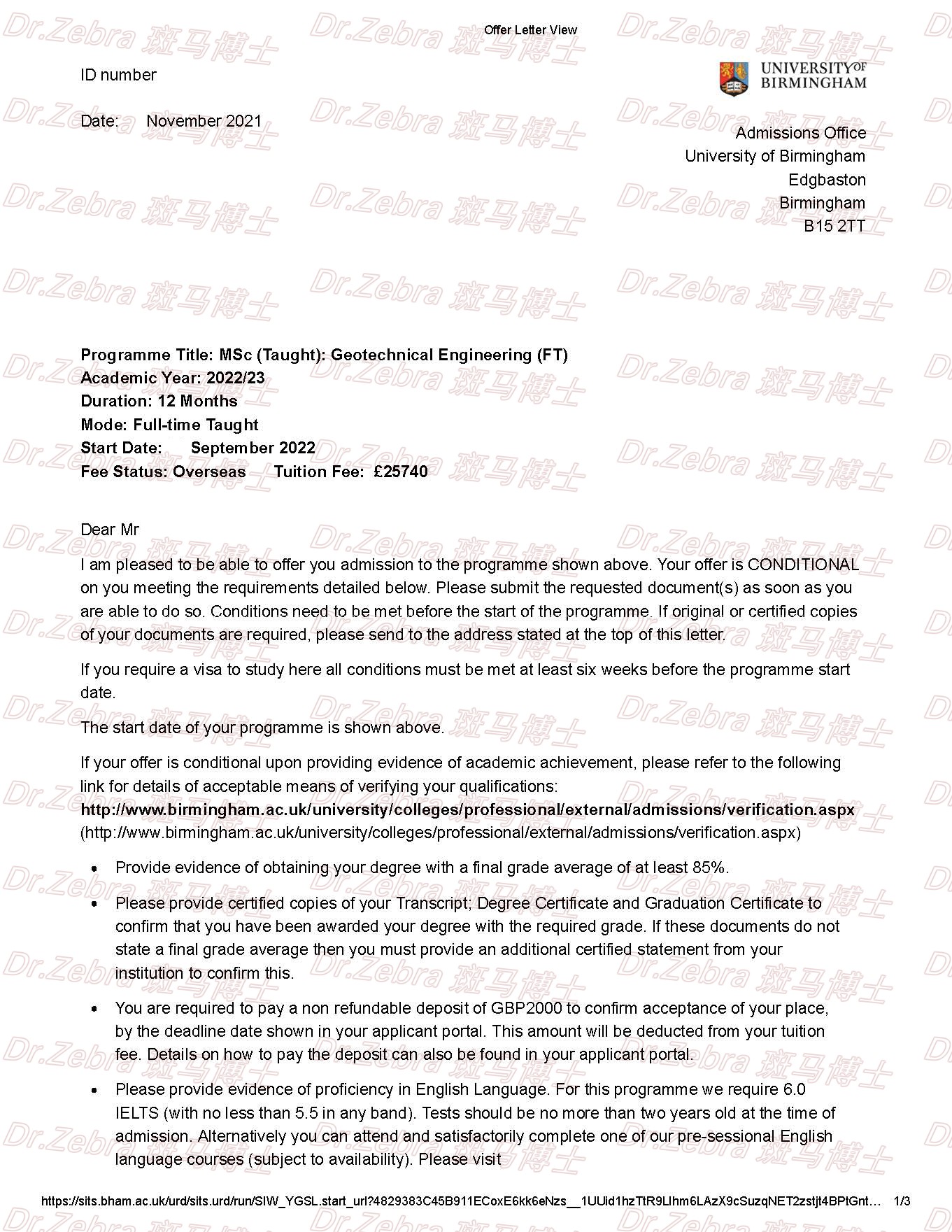 伯明翰大学、University of Birmingham 、MSc Geotechnical Engineering 、岩土工程硕士、斑马博士留学中心、斑马博士 伯明翰大学、University of Birmingham 、MSc Geotechnical Engineering 、岩土工程硕士、斑马博士留学中心、斑马博士