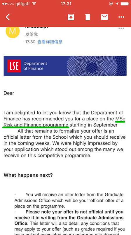 LSE，London School of Economics and Political Science，Risk and Finance，LSE MSc Risk and Finance ，伦敦政治经济学院，风险与金融学硕士