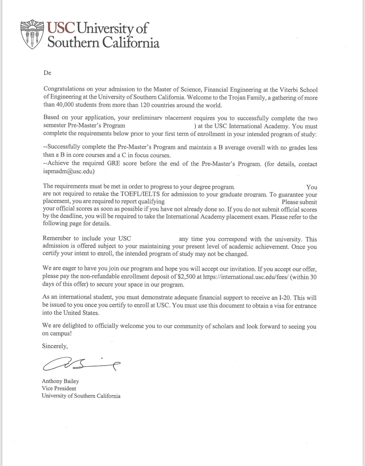 斑马博士,斑马博士留学中心,University of Southern California,USC,Master of Science in Financial Engineering ,南加州大学,金融工程硕士 斑马博士,斑马博士留学中心,University of Southern California,USC,Master of Science in Financial Engineering ,南加州大学,金融工程硕士