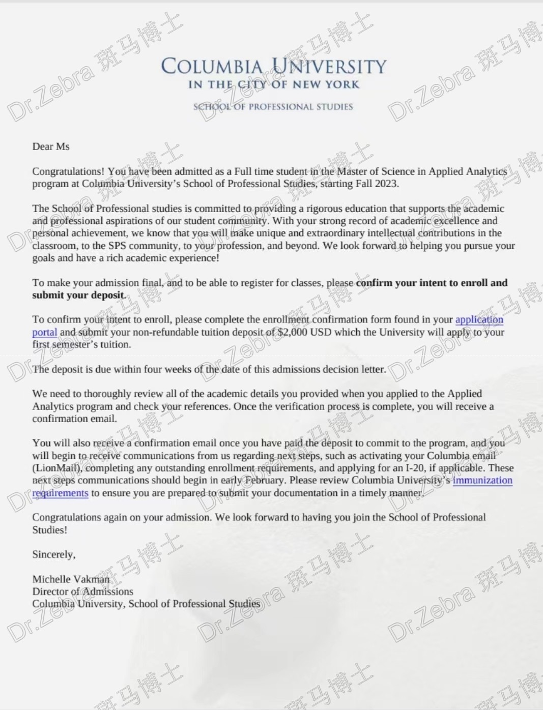 斑马博士、斑马博士留学中心、哥伦比亚大学、Columbia University in the City of New York 、 Master of Science in Applied Analytics 、应用分析硕士 斑马博士、斑马博士留学中心、哥伦比亚大学、Columbia University in the City of New York 、 Master of Science in Applied Analytics 、应用分析硕士